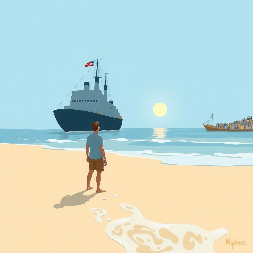 A Ship and a Man