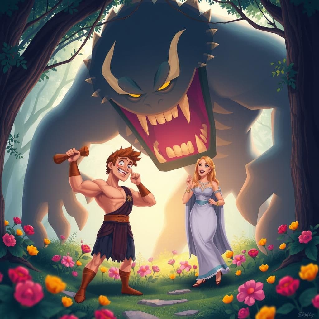 Hercules and Pallas