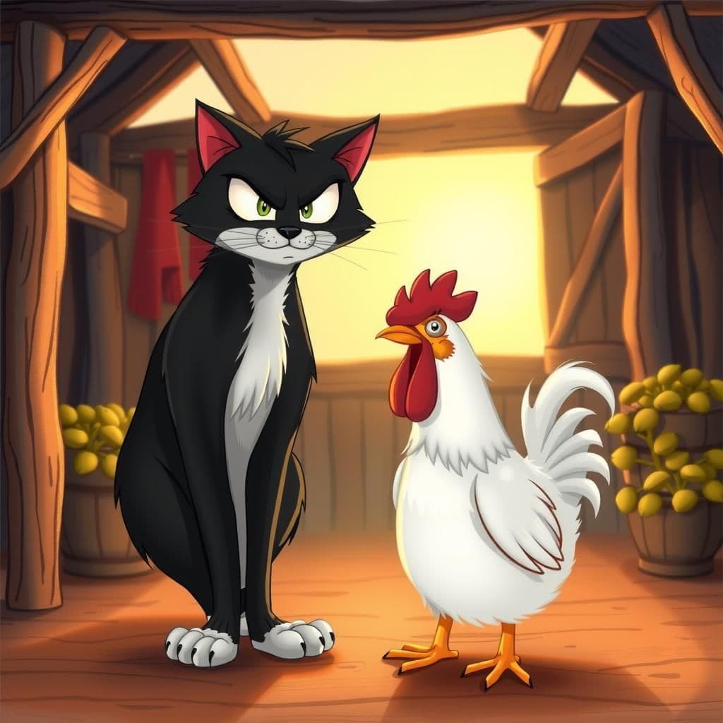 The Cat and the Cock