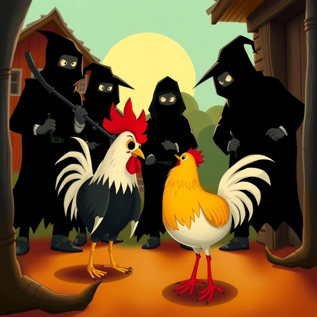 The Thieves and the Cock