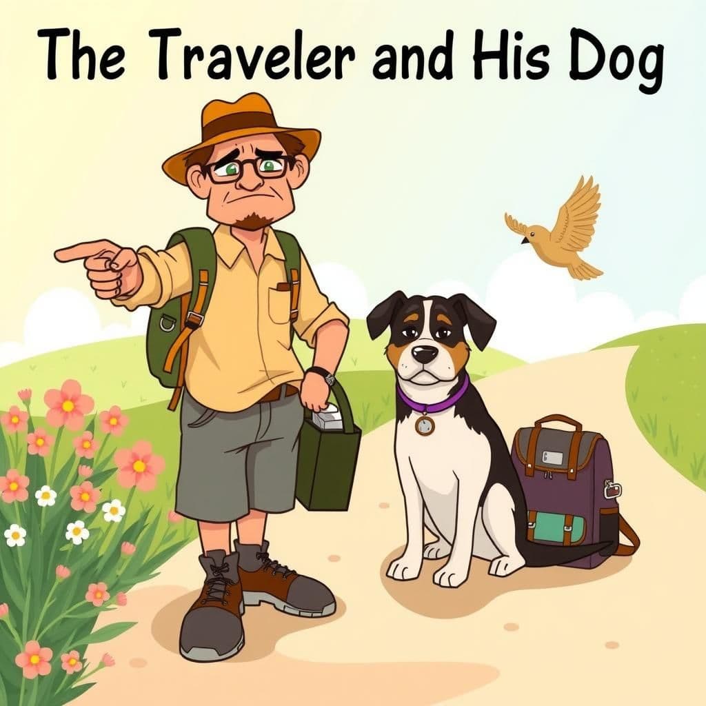 The Traveler and His Dog