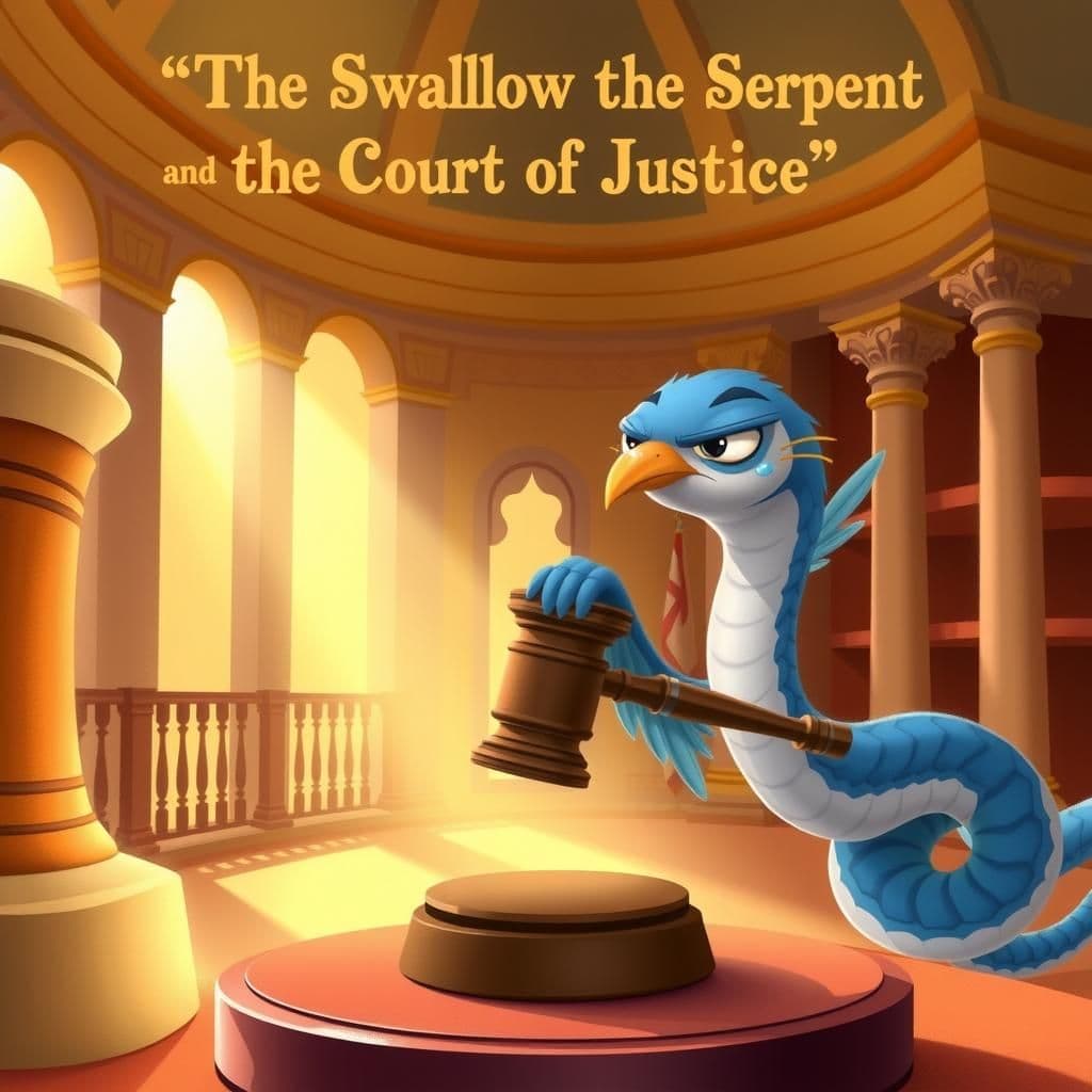 The Swallow the Serpent and the Court of Justice