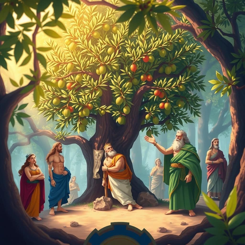 The Trees Under the Protection of the Gods