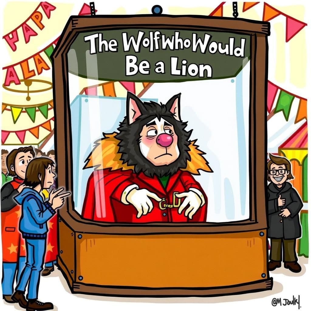 The Wolf Who Would Be a Lion