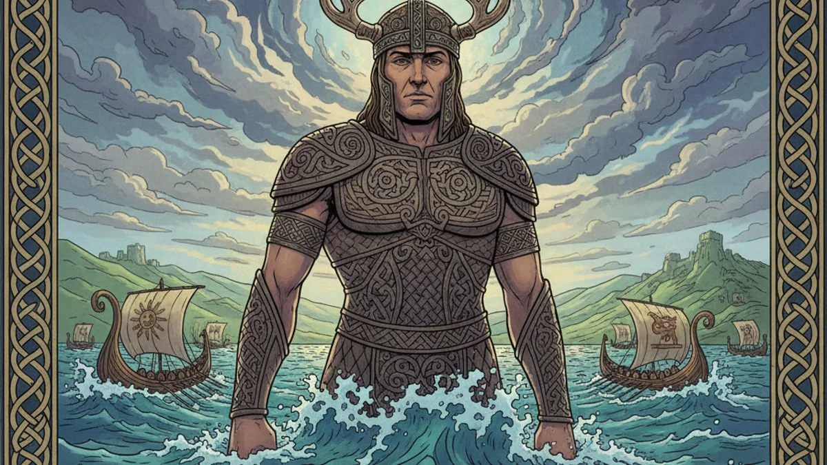 Illustration for Branwen Daughter of Llŷr - a famous legends Celtic Myths story with moral lessons