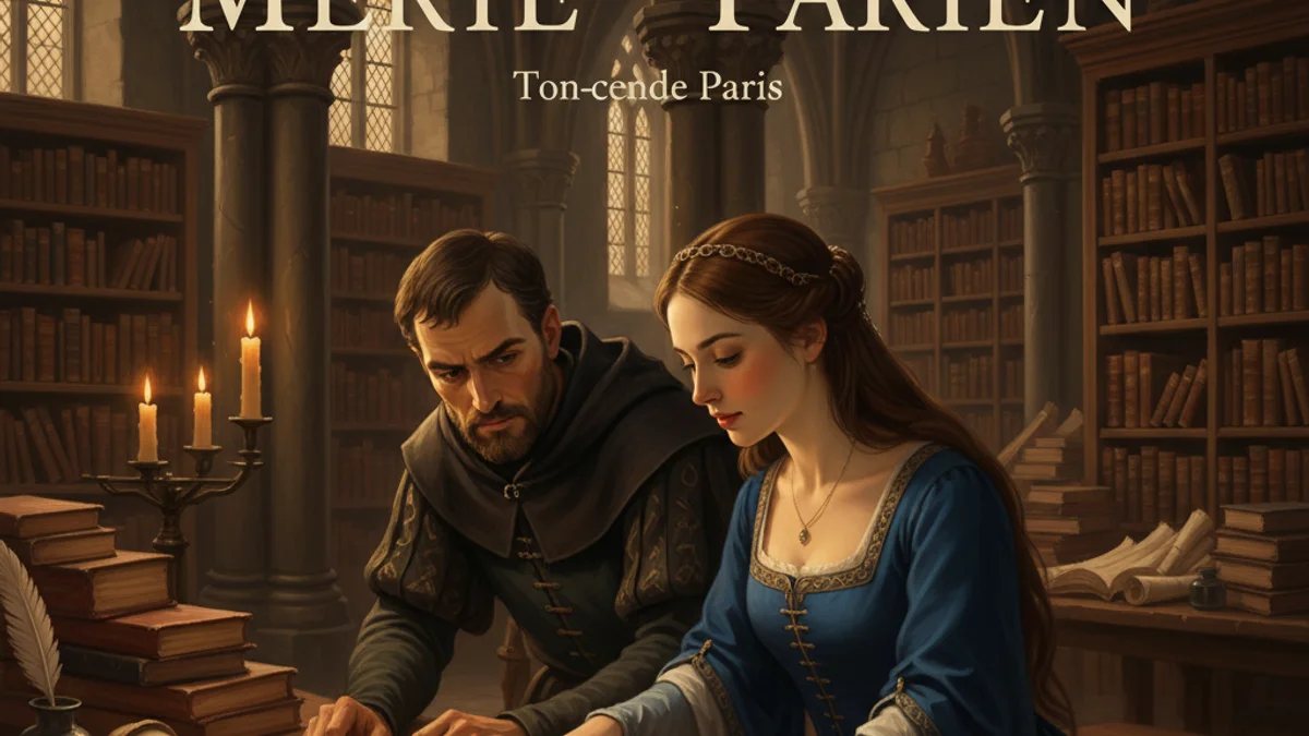 Heloise and Abelard - Love Stories from Legend story illustration from Cross-Cultural Themes