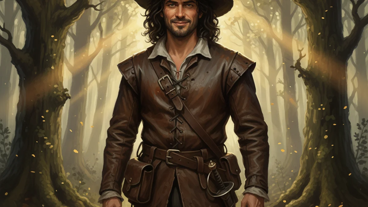 Schinderhannes the German Outlaw - European Outlaws story illustration from Legendary Outlaws