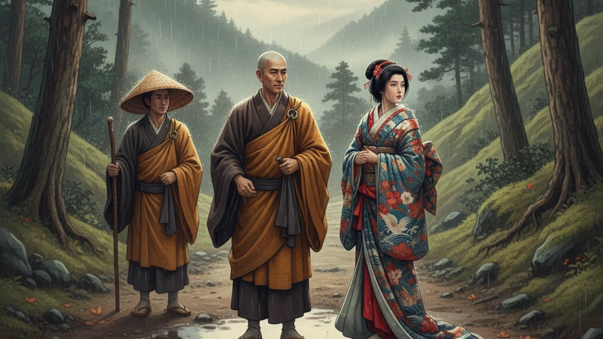 The Burden - Zen Stories story illustration from Zen Stories