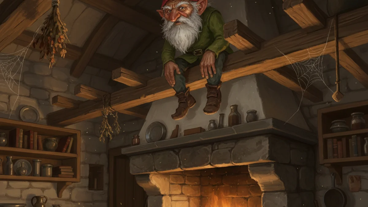 The Kobold - Regional Legends story illustration from German Folklore