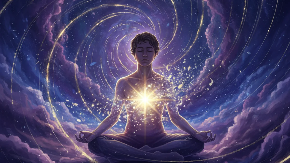 Illustration for The North Star's Story - a constellation myths Cross-Cultural Themes story with moral lessons