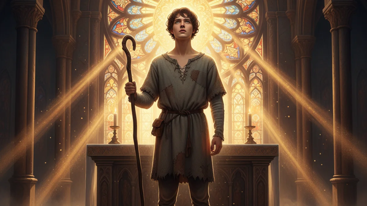 The Young King - Classic Tales story illustration from Oscar Wilde Fairy Tales