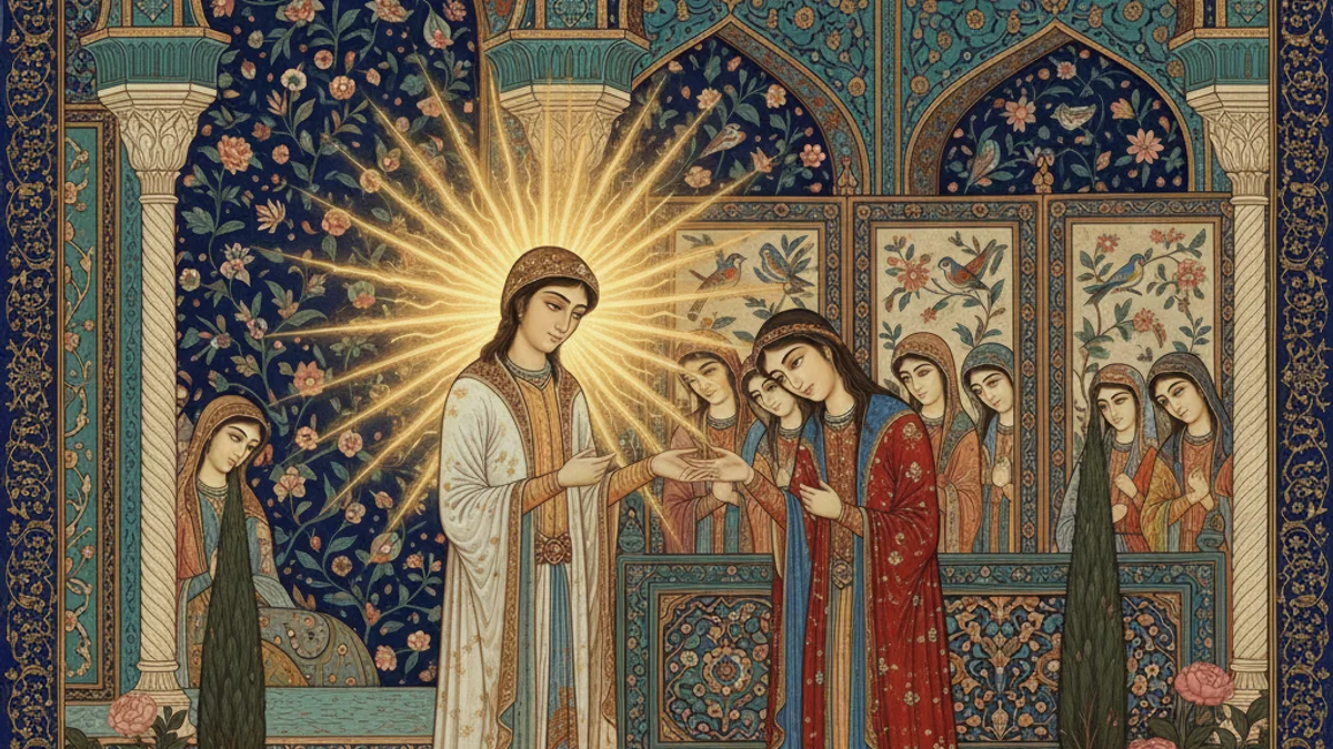 Yusuf and Zulaikha - Persian Love Stories story illustration from Persian Mythology