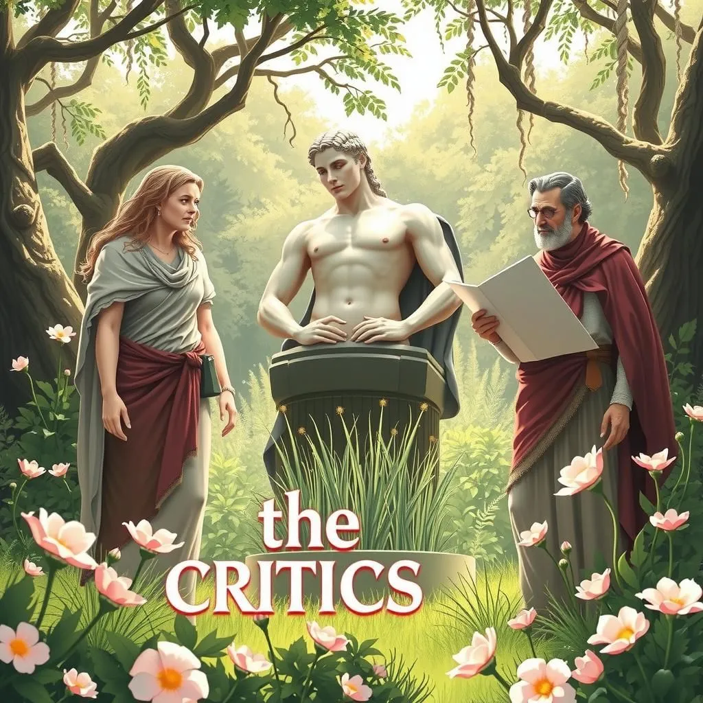 The Critics - Aesop's Fable illustration about Beauty, Criticism, Transformation