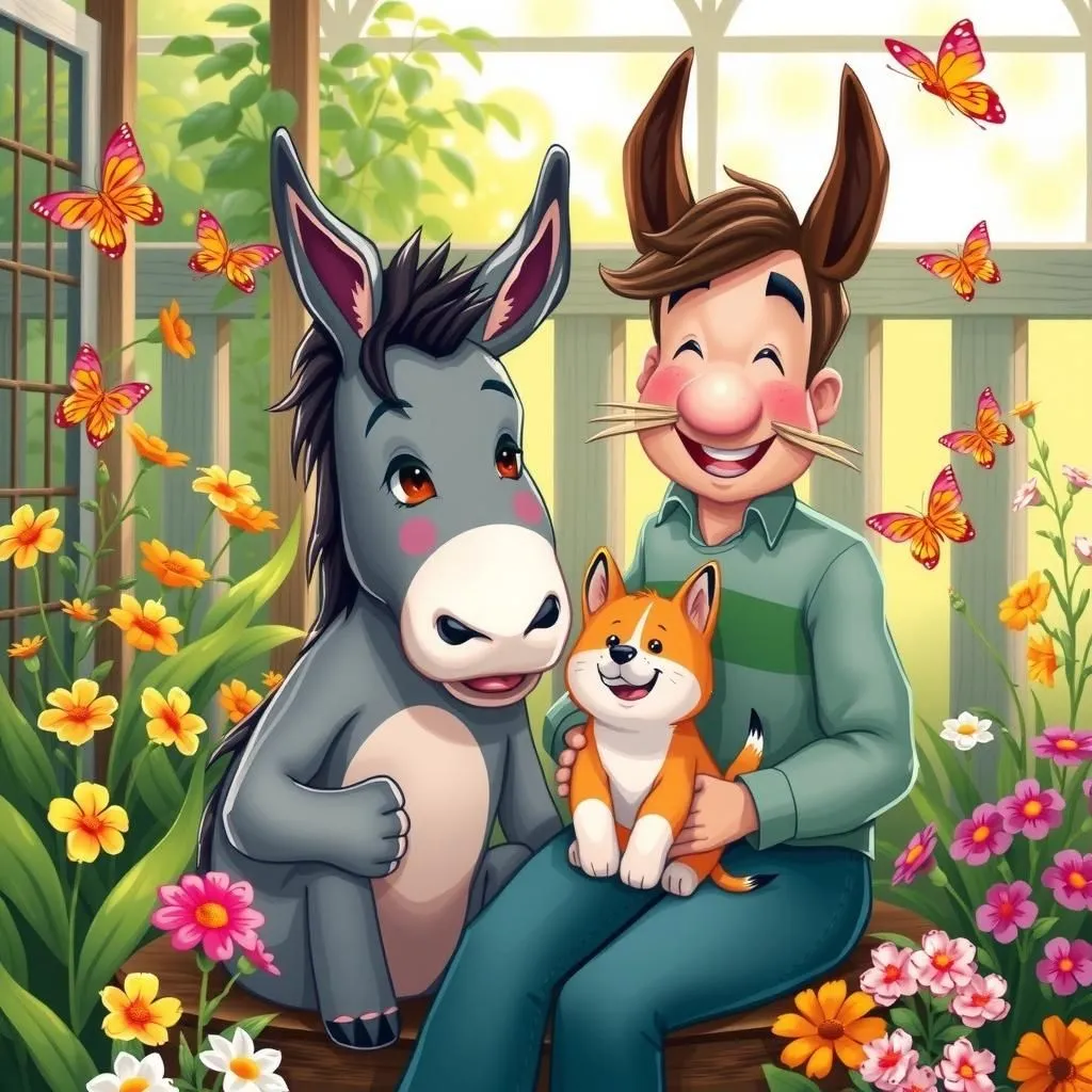 గాడిద మరియు ల్యాప్ డాగ్