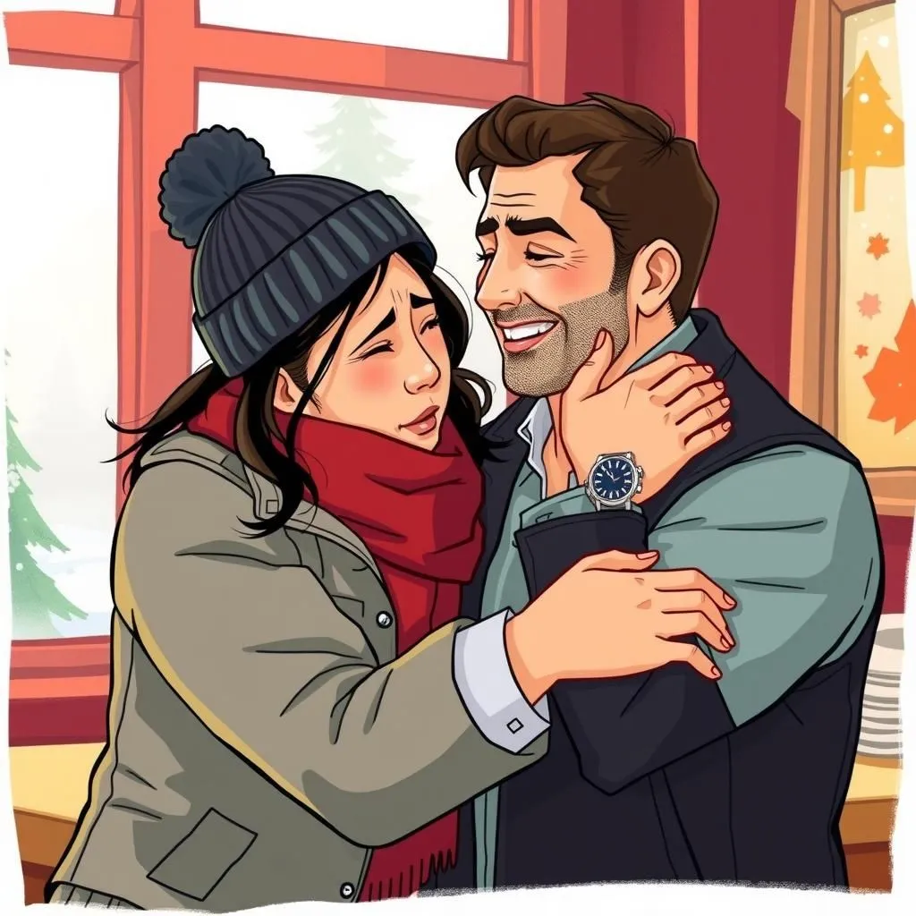 Il Capo Espatriato. - Aesop's Fable illustration featuring BOSS and Cittadino di Montreal